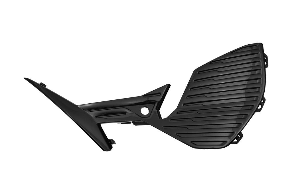Griglia Sinistra Paraurti Anteriore-Nera-Lucida-Con Foro Pdc Per Peugeot 308 (t9) (PG4322134)