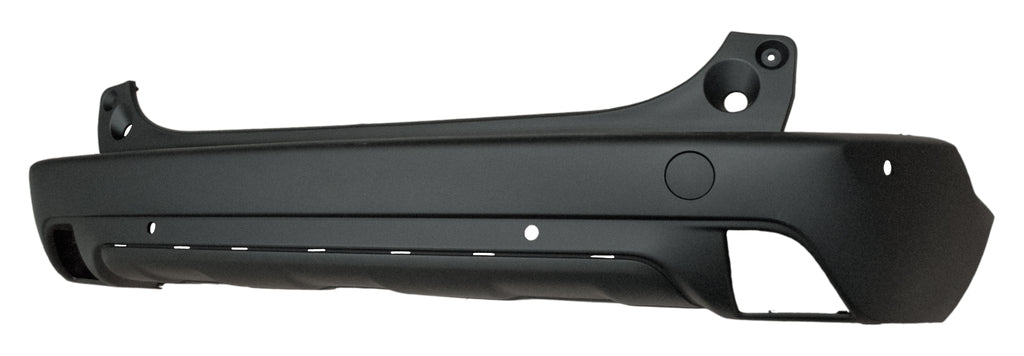 Paraurti Posteriore-Nero-Goffrato-Con Tappo Copri Gancio-Con Fori Pdc+supporti-Con Fori Modanatura Per Peugeot 2008 (PG5001081)
