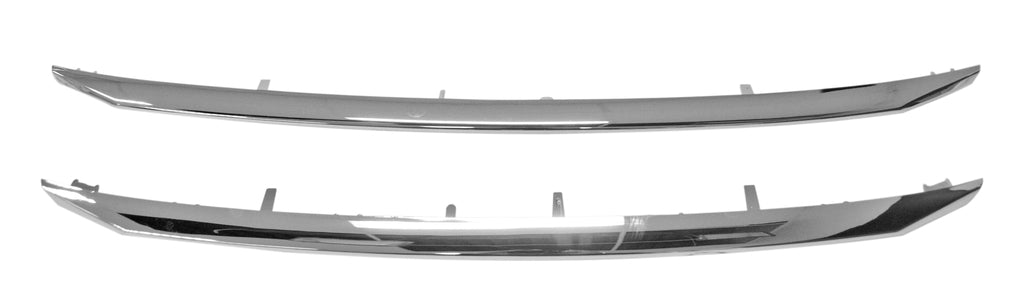 Modanature Griglia Radiatore-Cromate-(2 Pezzi) Per Peugeot 2008 (PG5001230)
