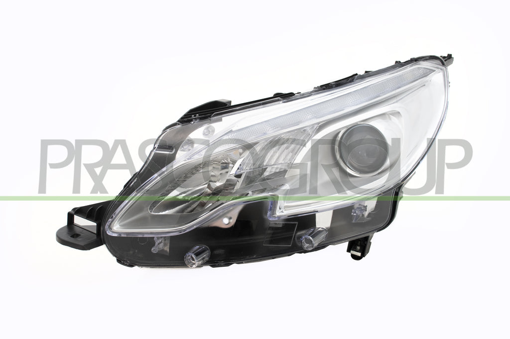 Faro Proiettore Sinistro H7+H7 Elettrico senza Motore LED Per Peugeot 2008 dal 2013 al 2016 (PG5004904)