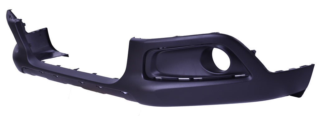 Paraurti Anteriore-Inferiore-Nero-Goffrato-Con Sede Fendi-Con Tracce Pdc-Con Fori Cornice-Con Fori Modanatura-Centrale Per Peugeot 2008 (PG5021042)