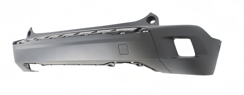 Paraurti Posteriore-Inferiore-Nero-Goffrato-Con Tracce Pdc E Park Assist Per Peugeot 2008 (PG5041051)