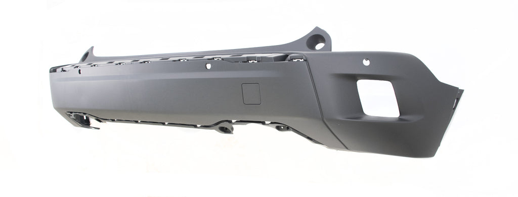 Paraurti Posteriore-Inferiore-Nero-Goffrato-Con Fori Pdc+supporti-Con Fori Park Assist Per Peugeot 2008 (PG5041071)