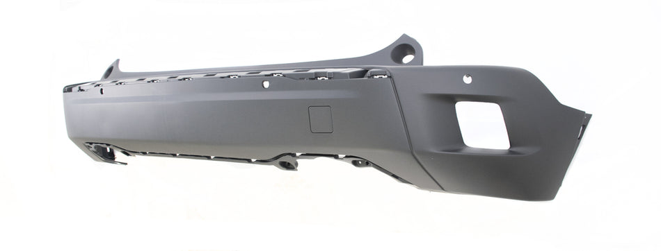 Paraurti Posteriore-Inferiore-Nero-Goffrato-Con Fori Pdc+supporti-Con Fori Park Assist Per Peugeot 2008 (PG5041071)