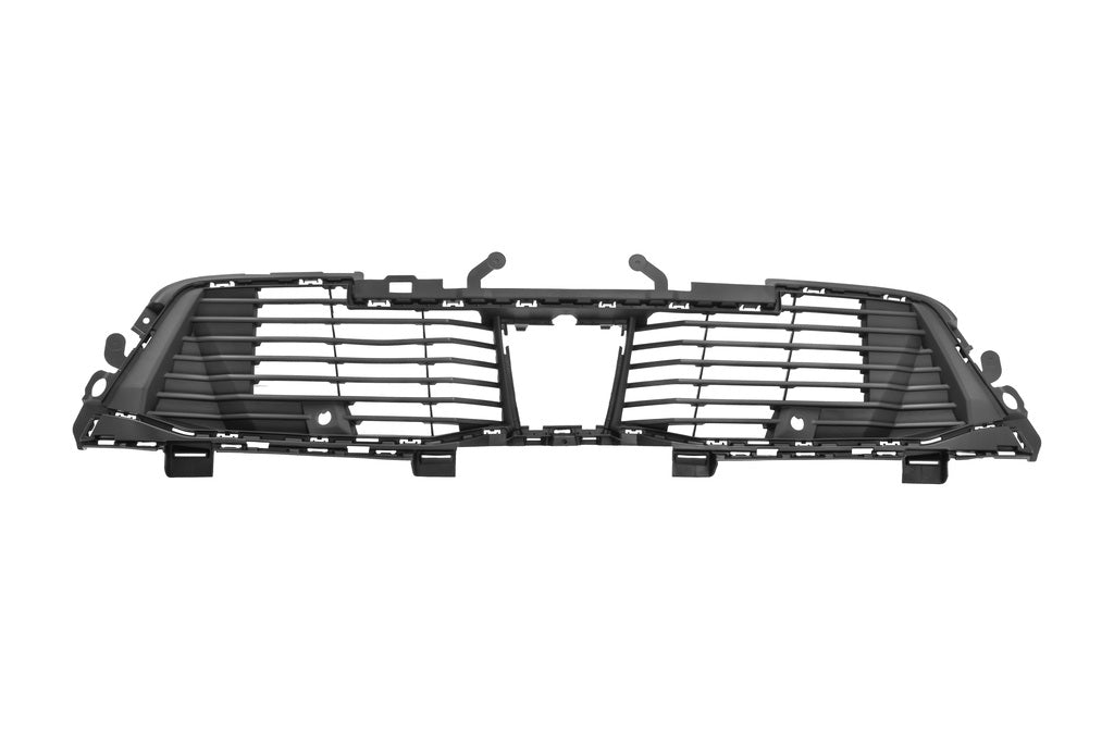 Griglia Paraurti Anteriore-Centrale-Inferiore-Nera-Con Fori Pdc+supporti-Con Foro Cruise Control Per Peugeot 2008 (PG5062111)
