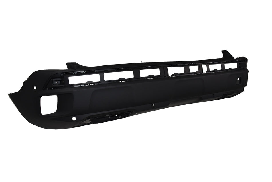 Paraurti Posteriore-Inferiore-Nero-Goffrato-Con Fori Pdc+supporti-Con Fori Park Assist Per Peugeot 3008 (PG5241082)