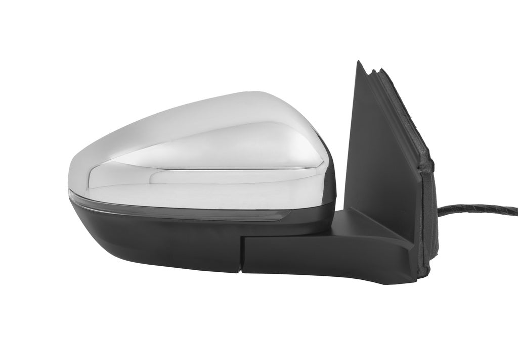 Retrovisore Destro-Elettrico-Cromato-Termico-Chiudibile-Con Fanale-Con Memoria-Con Sonda-Con Luce Cortesia-Con Blis-Convesso-18 Pins Per Peugeot 3008 (PG5247373)