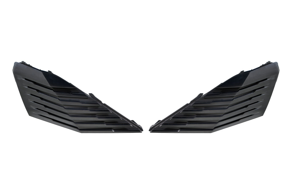 Kit Modanature Griglia Radiatore-Con Primer-(destra+sinistra) Per Peugeot 3008 (PG5252025)