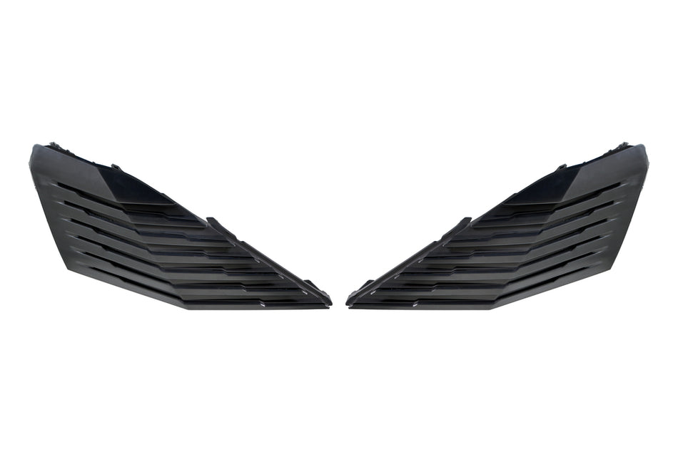 Kit Modanature Griglia Radiatore-Con Primer-(destra+sinistra) Per Peugeot 3008 (PG5252025)