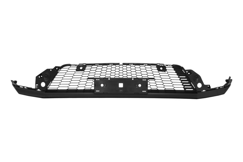 Griglia Paraurti Anteriore-Centrale-Inferiore-Nera-Con Fori Pdc+supporti Per Peugeot 408 (p54) (PG6502120)