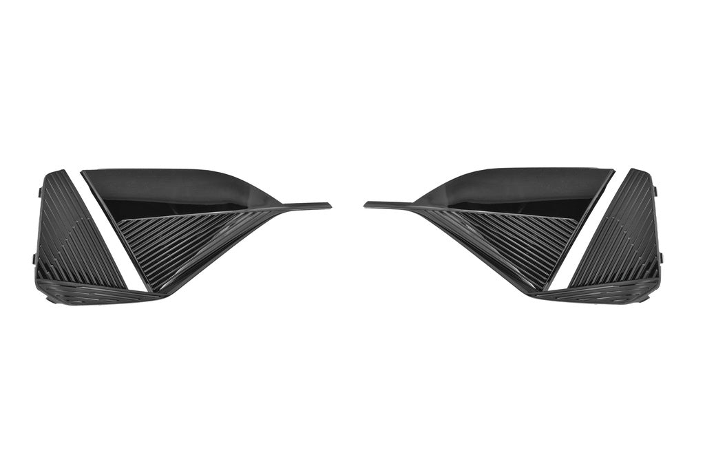 Kit Griglie Paraurti Anteriore Nere-Lucide (destra+sinistra) Per Peugeot 408 (p54) (PG6502225)