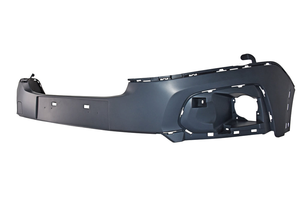Paraurti Anteriore-Centrale-Con Primer-Con Tappo Coprigancio-Con Tracce Park Assist-Con Fori Parafanghini Per Peugeot Rifter (PG8001011)