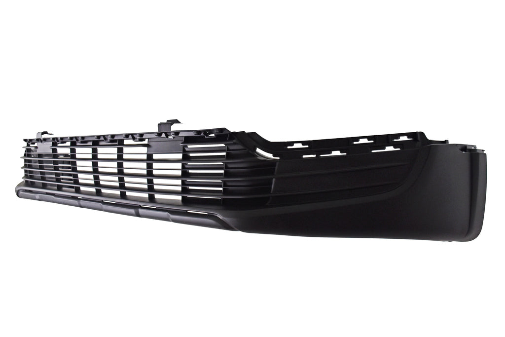 Paraurti Anteriore-Inferiore-Nero-Goffrato-Con Tracce Pdc Per Peugeot Rifter (PG8001032)