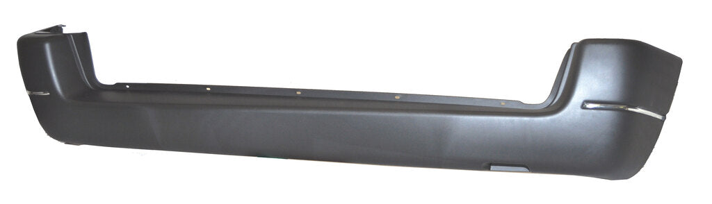 Paraurti Posteriore-Nero-Con Modanataura Cromata Per Peugeot Partner (PG9041061)