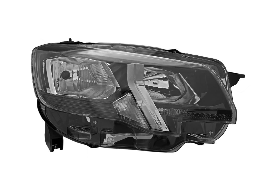 Proiettore Destro H7+h1-Elettrico-Con Motore Per Peugeot Partner (PG9134903)