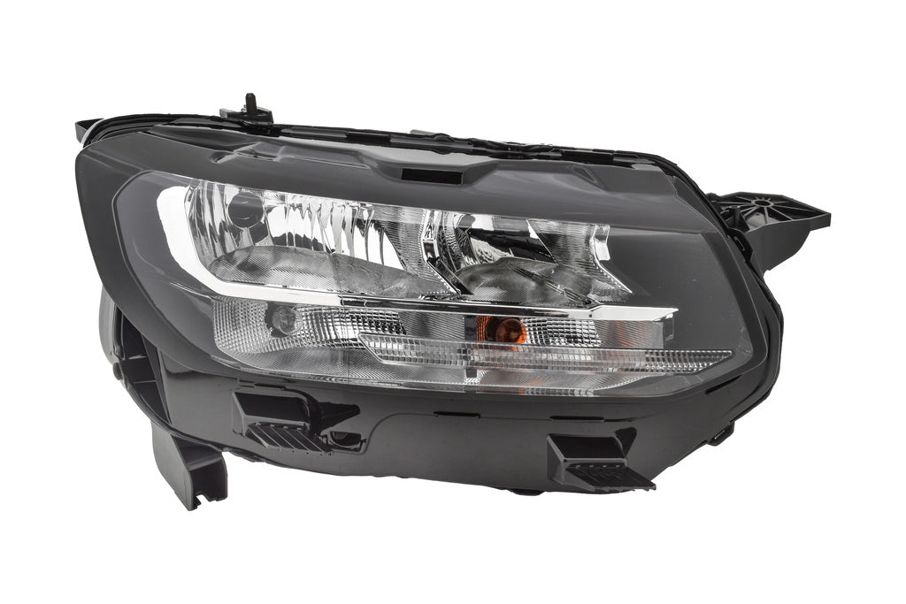 Proiettore Destro H1+h7-Elettrico-Con Motore-Con Luce Diurna Per Peugeot Partner (PG9154905)