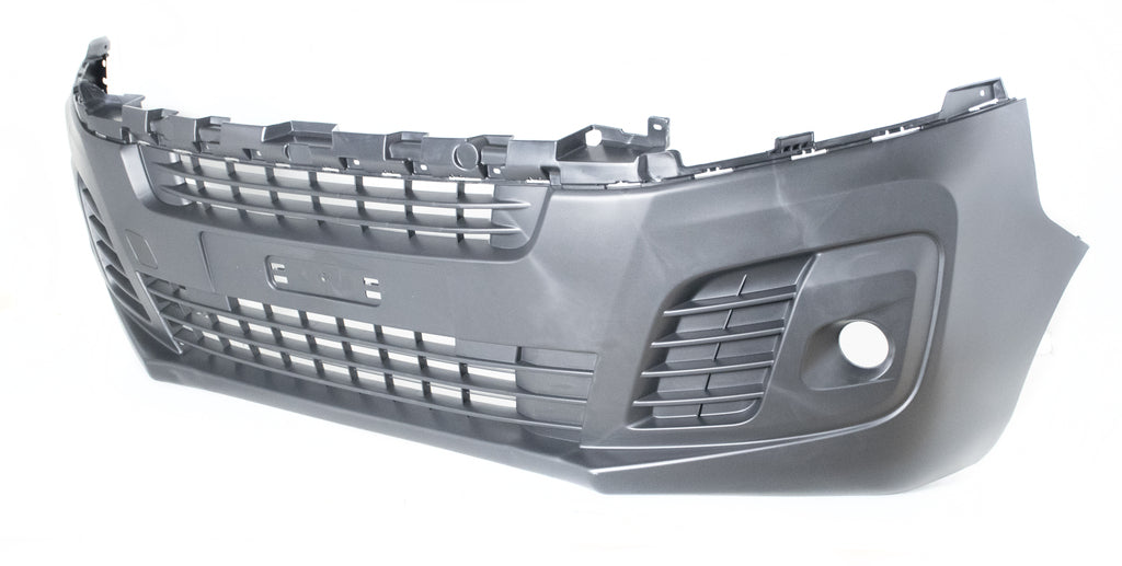 Paraurti Anteriore-Nero-Goffrato-Con Tappo Coprigancio-Con Sede Fendi-Con Tracce Pdc E Park Assist Per Peugeot Expert (PG9241011)