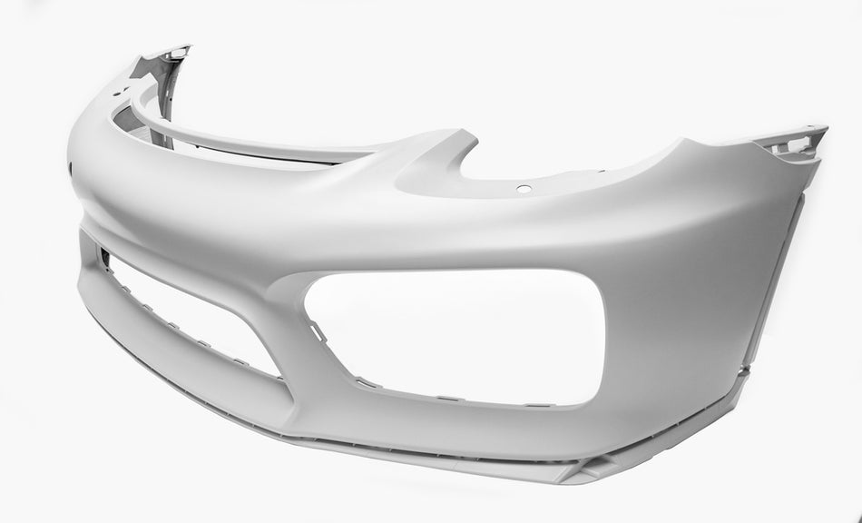 Paraurti Anteriore-Con Primer-Con Fori Lavafari-Con Tracce Pdc Mod. Gt4 Per Porsche Cayman - Boxster (982 - 718) (PR5061021)