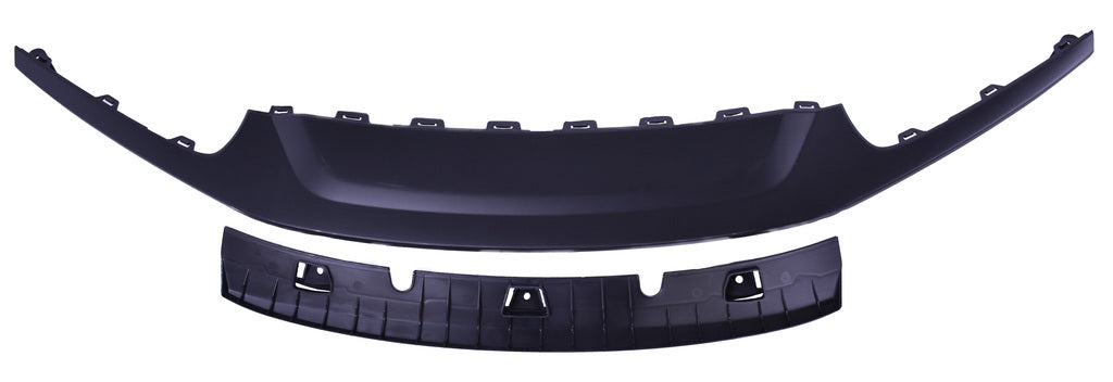 Spoiler Paraurti Anteriore-Nero-Goffrato Per Porsche Cayman - Boxster Gt4 (982 - 718) (PR5081801)