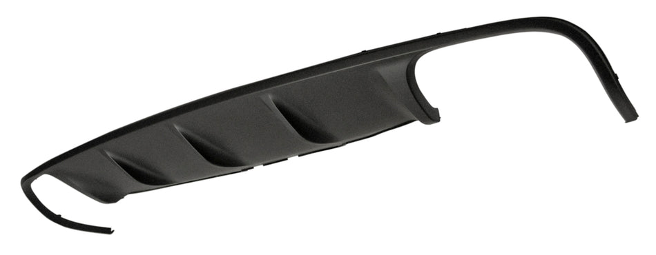 Spoiler Paraurti Posteriore-Nero-Goffrato Mod. Sport Design S-Turbo S-(finitura-Acciaio) Per Porsche Macan (95b) (PR7501861)