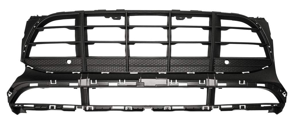 Griglia Paraurti Anteriore-Centrale-Nera-Con Fori Pdc+supporti Mod. 3.6 Turbo Per Porsche Macan (95b) (PR7502120)