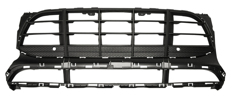Griglia Paraurti Anteriore-Centrale-Nera-Con Fori Pdc+supporti Mod. 3.6 Turbo Per Porsche Macan (95b) (PR7502120)