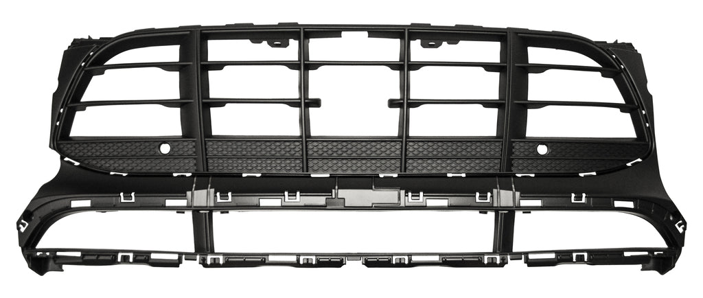 Griglia Paraurti Anteriore-Centrale-Nera-Con Fori Pdc+supporti-Con Foro Telecamera Mod. 3.6 Turbo Per Porsche Macan (95b) (PR7502130)