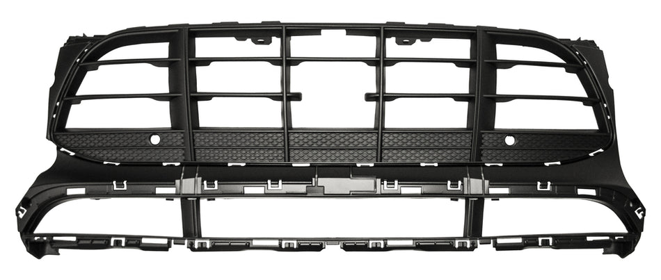Griglia Paraurti Anteriore-Centrale-Nera-Con Fori Pdc+supporti-Con Foro Telecamera Mod. 3.6 Turbo Per Porsche Macan (95b) (PR7502130)