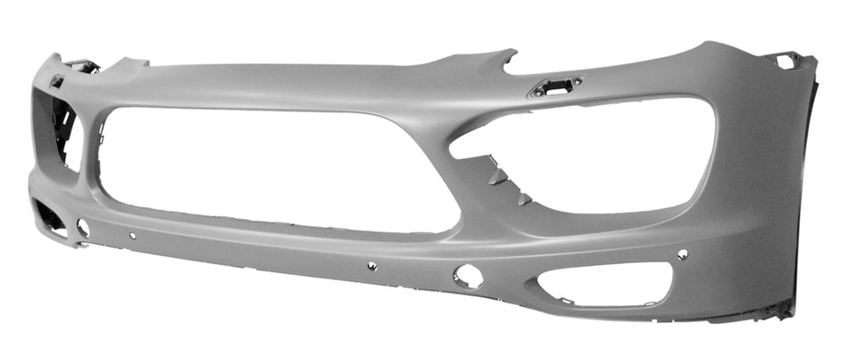 Paraurti Anteriore-Con Primer-Con Tappo Copri Gancio-Con Fori Pdc+supporti-Con Fori Lavafari-Con Staffe Mod. Gts Per Porsche Cayenne (92a) (PR8241011)