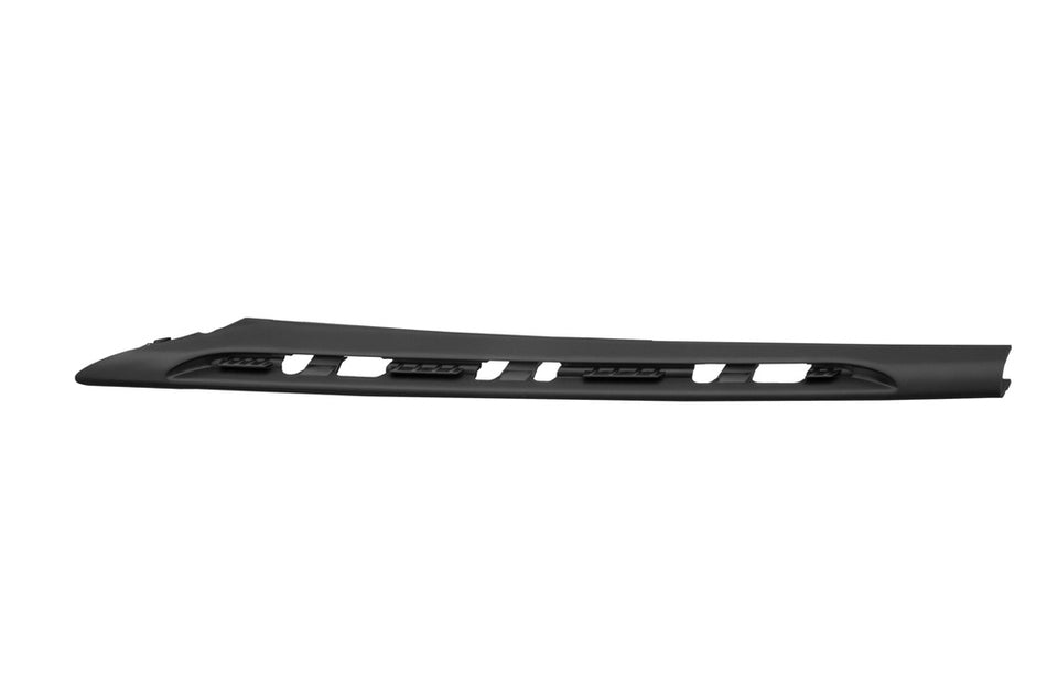Modanatura Sinistra Griglia Radiatore Paraurti Anteriore-Inferiore-Nera-Goffrata-Con Fori Profilo Per Porsche Cayenne (9py0) (PR8281244)