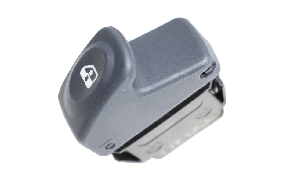 Interruttore Alzacristallo Porta Anteriore Sinistra-Nero-Retroilluminazione-Arancione-5 Pins Per Renault Megane (RN026WS04)