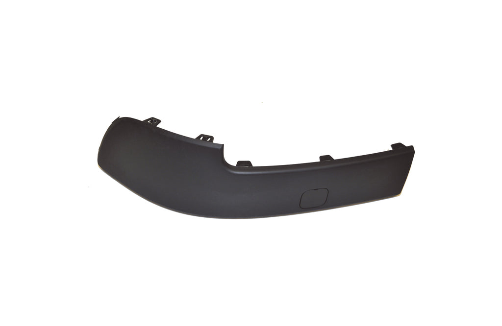 Modanatura Destra Paraurti Anteriore-Nera-Goffrata-Con Tappo Copri Gancio Per Renault Scenic (RN0321243)