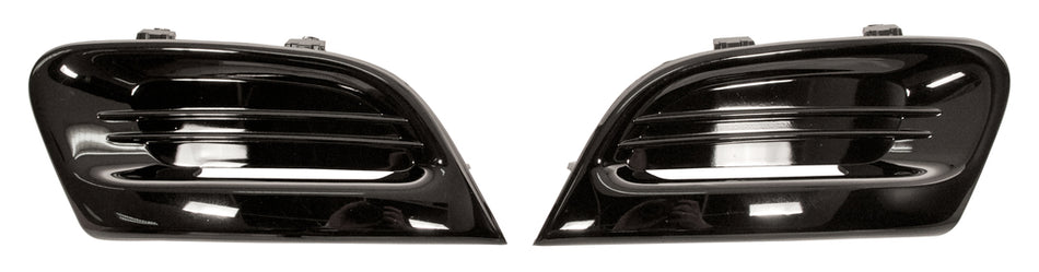 Kit Griglie Paraurti Anteriore-Nera-Lucida-(destra+sinistra) Per Renault Twingo (RN2012140)