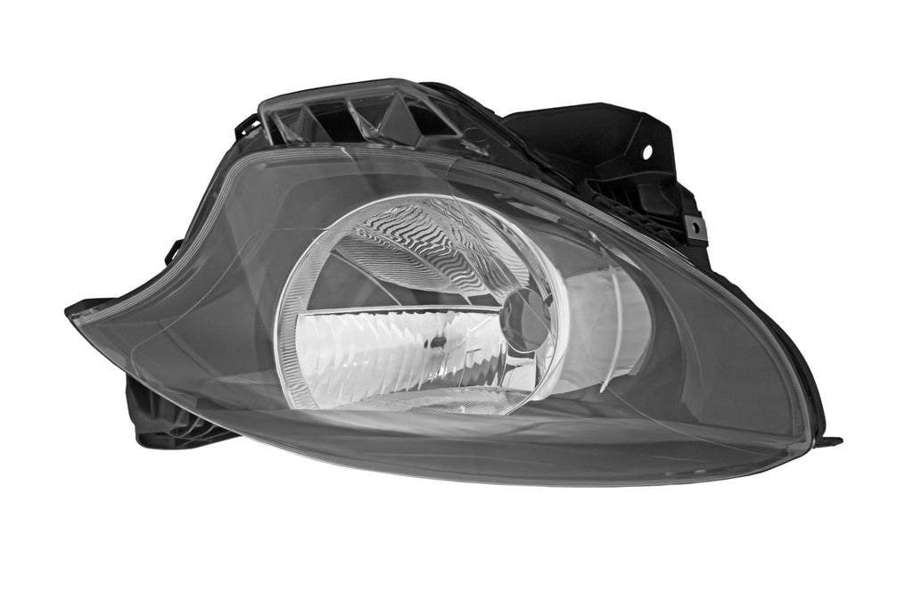 Proiettore Sinistro H4-Elettrico-Senza Motore-Nero Per Renault Twingo (RN2014804)