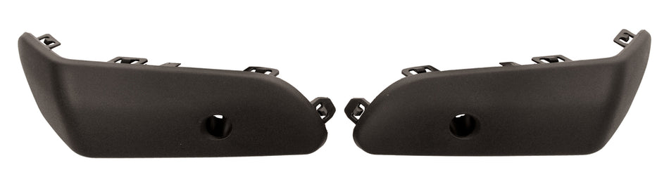 Kit Modanature Paraurti Posteriore-Nera-Goffrata-Con Fori Pdc+supporti-(destra+sinistra) Per Renault Twingo Basic (RN3061280)