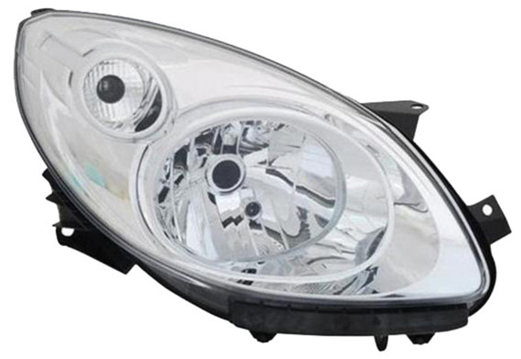 Proiettore Destro H4-Elettrico-Con Motore-Cromato Per Renault Twingo Basic (RN3064813)