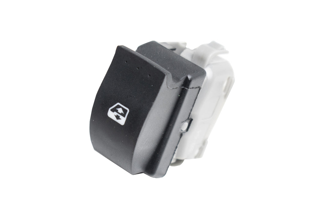 Interruttore Alzacristallo Porta Anteriore Sinistra-Nero-Connettore-Bianco-6 Pins Per Renault Clio (RN322WS14)