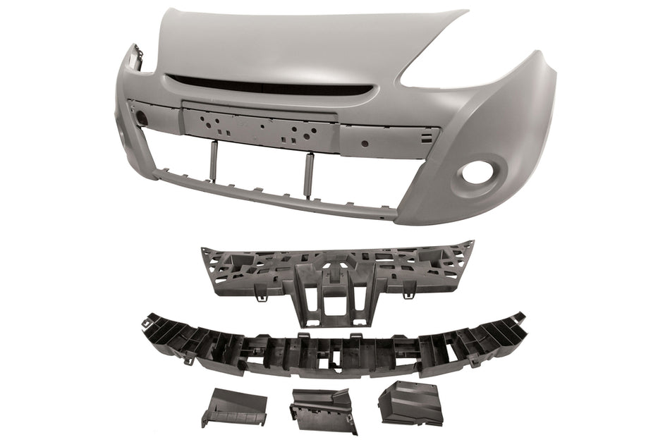 Paraurti Anteriore-Con Primer-Con Kit Supporto Paraurti-(5pezzi) Mod. 195 Per Renault Clio (RN3271021)