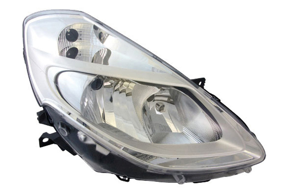 Proiettore Destro H7+h7-Elettrico-Senza Motore-Cromato Per Renault Clio (RN3274903)