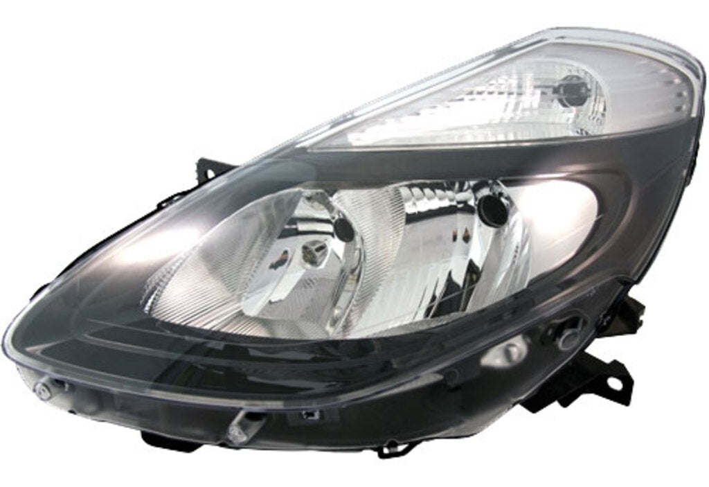 Proiettore Sinistro H7+h7-Elettrico-Senza Motore-Nero Per Renault Clio (RN3274924)
