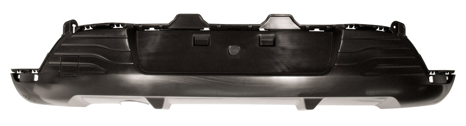 Spoiler Paraurti Posteriore-Nero-Goffrato-Con Tappo Copri Gancio Traino Per Renault Clio (RN3291851)
