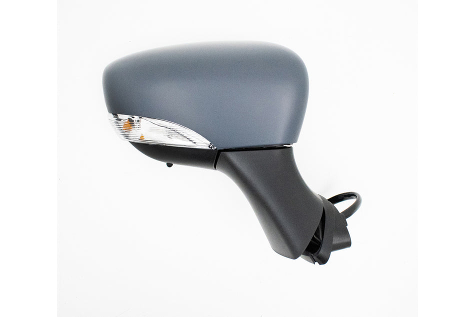 Retrovisore Destro-Elettrico-Termico-Con Primer-Con Sonda-Con Fanale-Convesso Per Renault Clio (RN3297313P)