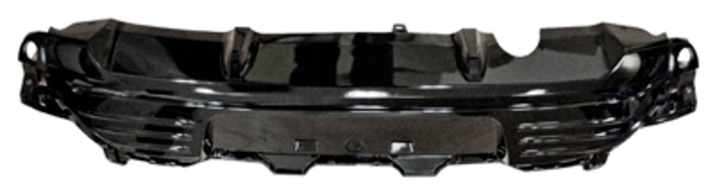 Spoiler Paraurti Posteriore-Nero-Lucido-Con Tappo Copri Gancio Traino-Con Scarico Singolo A Sinistra Per Renault Clio (RN3301861)
