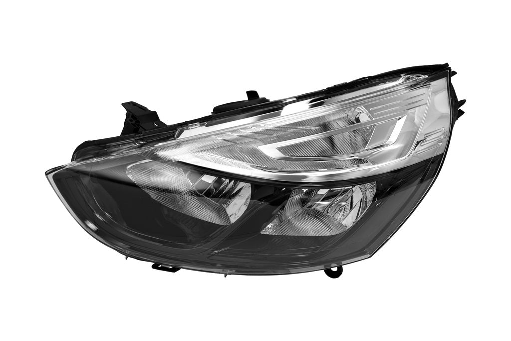 Proiettore Sinistro H1+h7-Elettrico-Senza Motore-Nero Per Renault Clio (RN3304916)