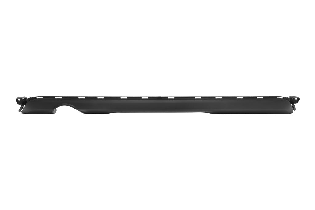 Spoiler Paraurti Posteriore-Nero-Goffrato-Con Scarico Singolo A Sinistra Per Renault Clio (RN3321852)