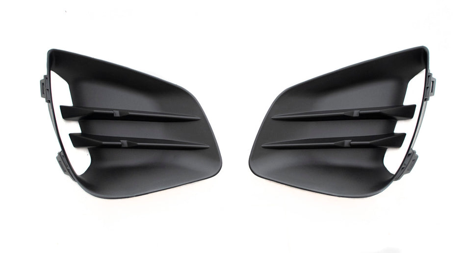 Kit Griglie Paraurti Anteriore-Nere-Senza Sede Fendi-(destra+sinistra) Per Renault Clio (RN3322115)