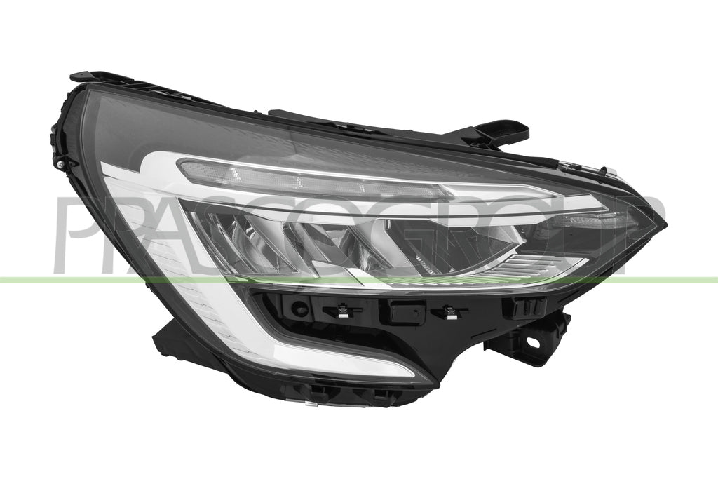 Faro Proiettore Destro Elettrico con Motore senza Centralina con Bordo Cromato LED Per Renault Clio dal 2019 al 2023 (RN3324903)