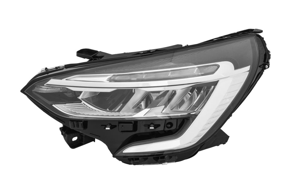 Proiettore Sinistro-Elettrico-Con Motore-Con Bordo Cromato-Con Centralina-Led Per Renault Clio (RN3324916)