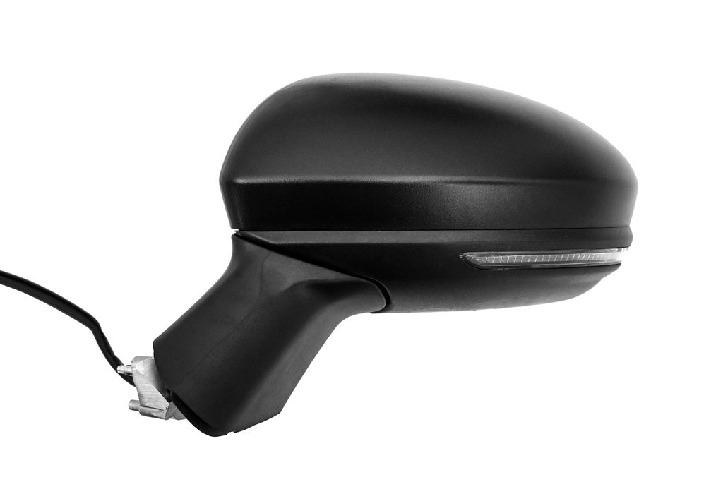 Retrovisore Sinistro-Elettrico-Nero-Termico-Con Fanale-Asferico-7 Pins Per Renault Clio (RN3327304)