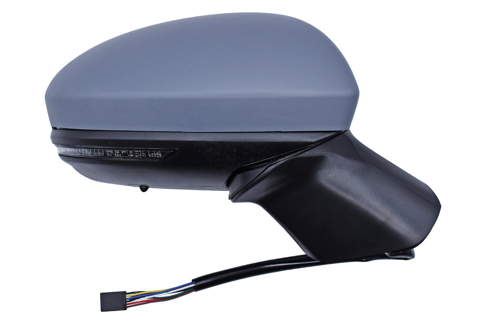 Retrovisore Destro-Elettrico-Con Primer-Termico-Con Fanale-Con Sonda-Convesso-9 Pins Per Renault Clio (RN3327313)